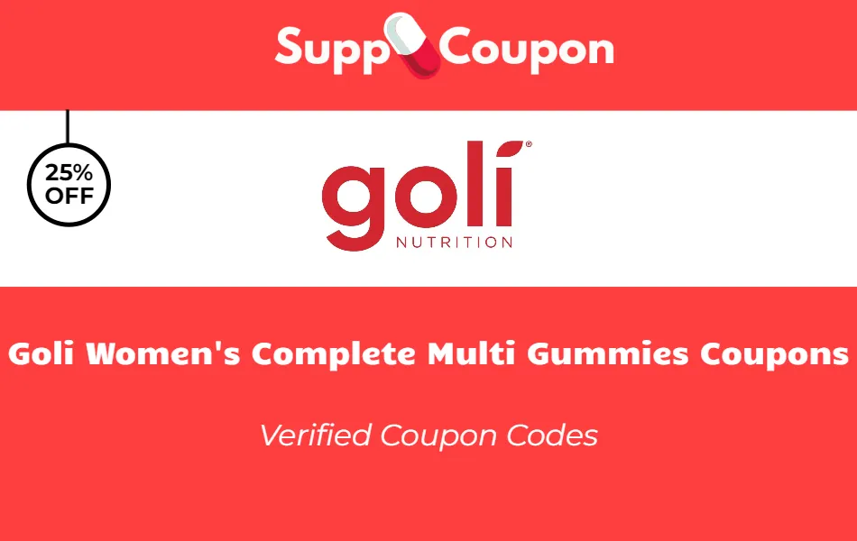 Goli Women's Complete Multi Gummies Coupons 2022