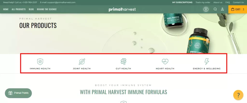 Primal Harvest Promo Code