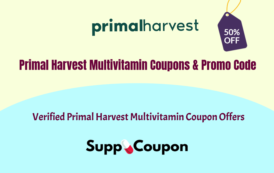 Primal Harvest Multivitamin Coupon